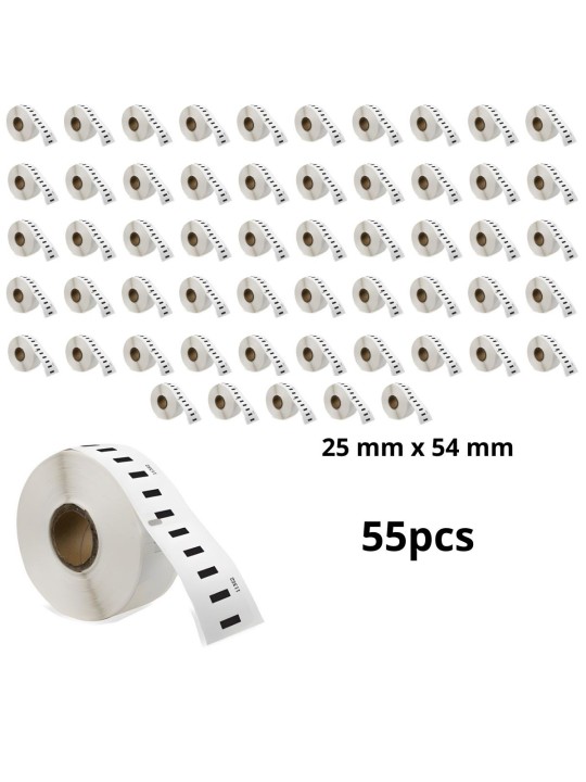 Dymo 11352 S0722520 label roll Dore compatible set 55 pcs