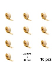 Dymo 11352 S0722520 etiketi rull Dore analoog komplekt 10 tükki