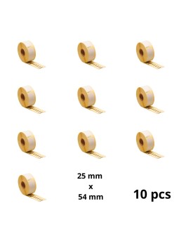 Dymo 11352 S0722520 Yellow рулон этикеток Dore аналог комплект 10 шт