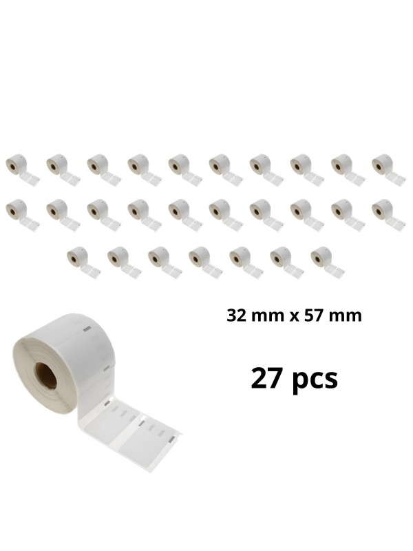 Dymo 11354 S0722540 label roll Dore compatible set 27 pcs