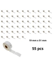 Dymo 11355 S0722550 etiketi rull Dore analoog komplekt 55 tükki
