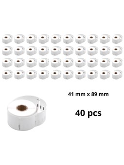 Dore Analoog Genuine Dymo etikettide rull 11356 S0722560 89mm x 41m...