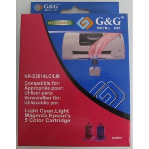 Epson NR-E2014LC/LM refill complect G&G compatible