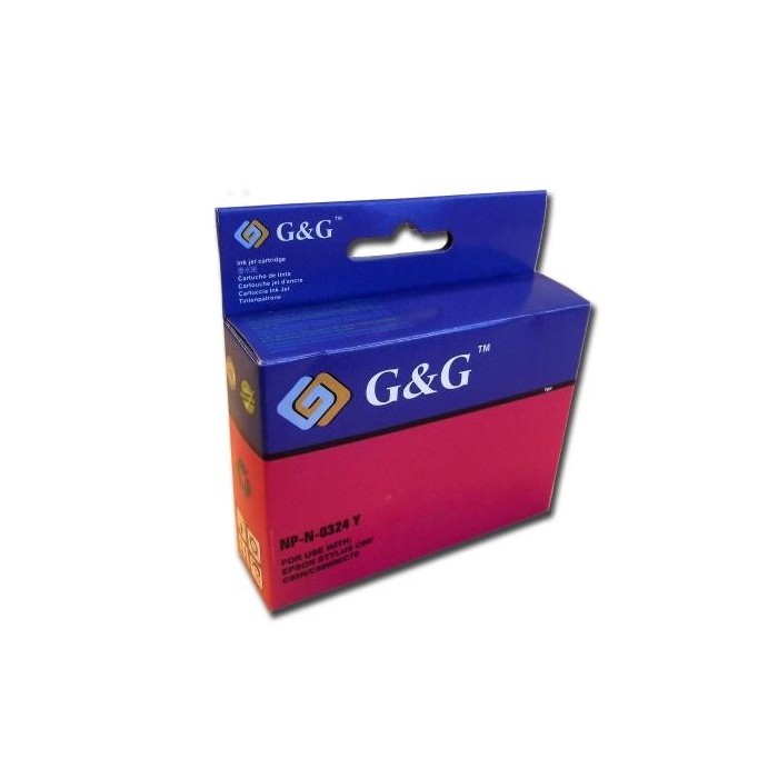 G&G tindikassett Epson C13T03244010 T0324 Stylus C70 C80 C80N C80WN