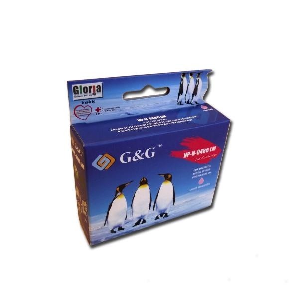 G&G tindikassett Epson C13T04864010 T0486 STYLUS PHOTO R300 R300M RX500 R200 RX600