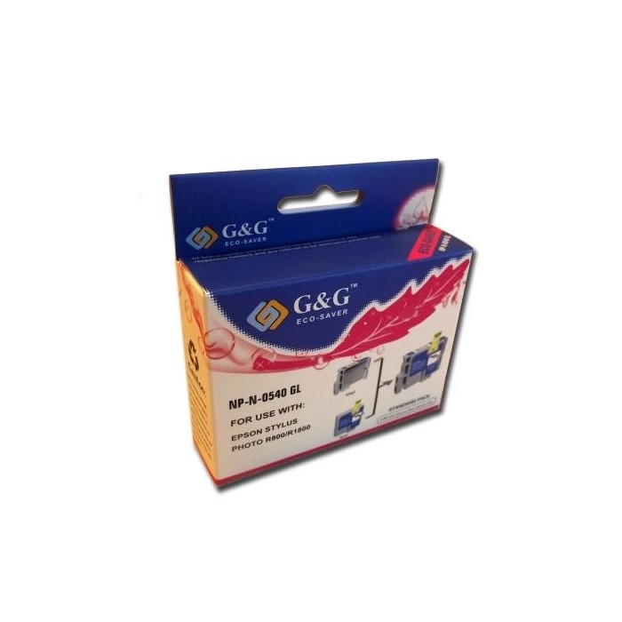 G&G tindikassett Epson C13T05404010 T0540 Stylus Photo R800