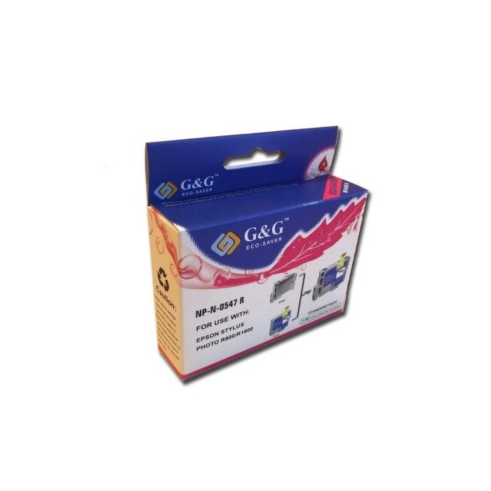 G&G tindikassett Epson C13T05474010 T0547 Stylus Photo R800