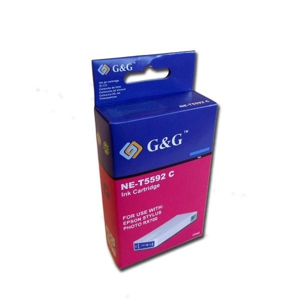 G&G tindikassett Epson C13T55924010 T5592 Stylus Photo RX700