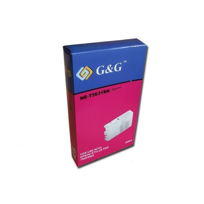 G&G tindikassett Epson C13T563100 T5631 STYLUS PRO 7800 9800