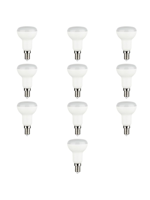 Bulb E14 R50 7W WW 3000K, 10pcs Bulb E14 R50 7W WW 3000K, 10pcs