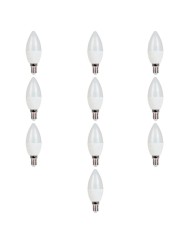 LED lambid E14 C37 7W DW 4000K, 10tk