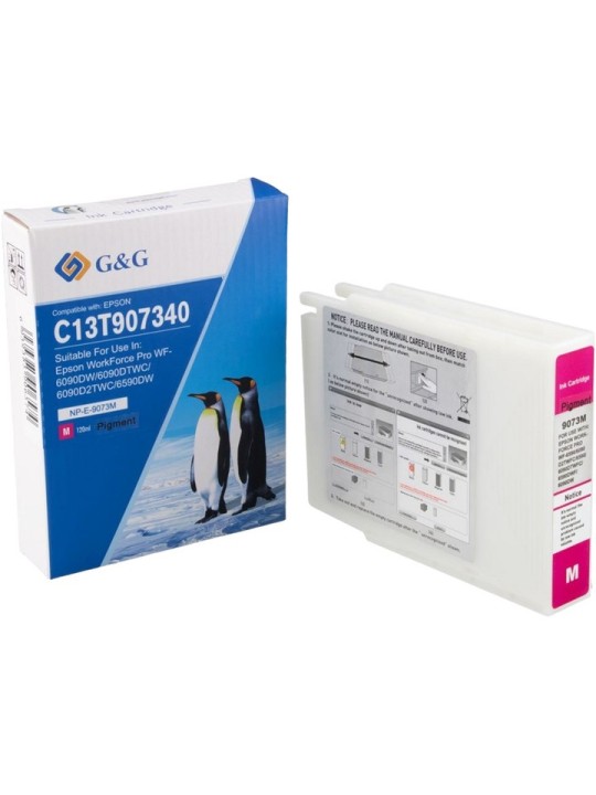 G&G Ink cartridge EPSON T9073 XL C13T907340 Magenta