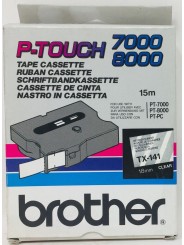 Brother TX-141 TX141 label tape