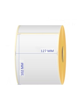 Termilised sildid 102mm x 127mm, 25 mm, rull 565 tk