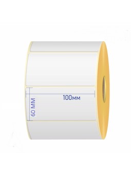 Термоэтикетки 100mm x 60mm, сердцевина 76 mm, рулон 3000 шт