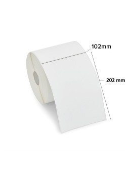 Thermal Labels 3010837-T 102mm x 202mm, 76 mm Core,  900 pcs roll