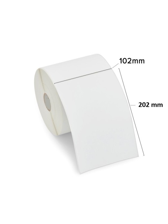 Termilised sildid 3010837-T 102mm x 202mm, südamik 76 mm,  rull 900 tk