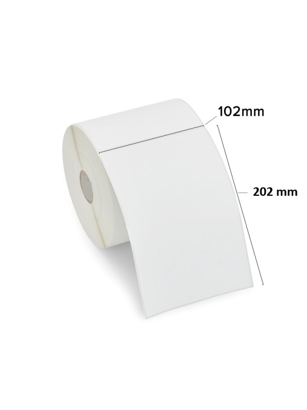 Termilised sildid 3010837-T 102mm x 202mm, südamik 76 mm, rull 900 tk Termilised sildid 3010837-T 102mm x 202mm, südamik 76 mm, rull 900 tk