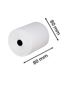 Rullītis kases aparātam 80mm x 80mm x 12mm 75 metri