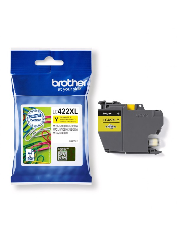 Brother LC-422XLY LC422XLY чернильный картридж Brother LC-422XLY LC422XLY чернильный картридж