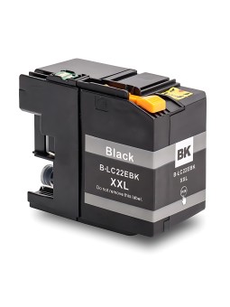 Brother LC-22EBK LC22EBK tintes kasetne Dore saderīga