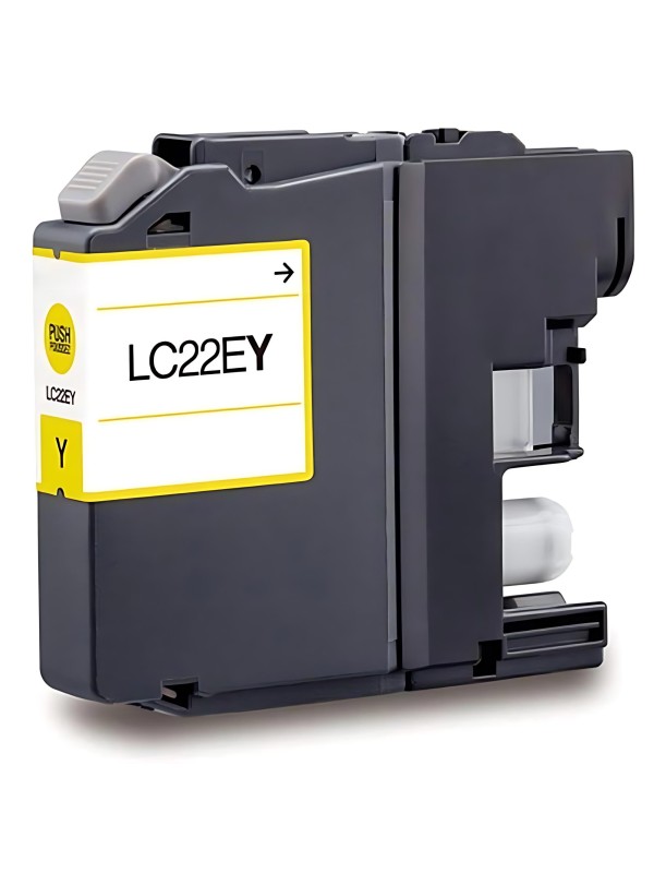 Brother LC-22UY LC22UY mustekasetti Dore analoginen Brother LC-22UY LC22UY mustekasetti Dore analoginen