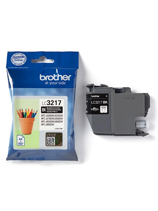 Brother LC-3217BK LC3217BK mustekasetti