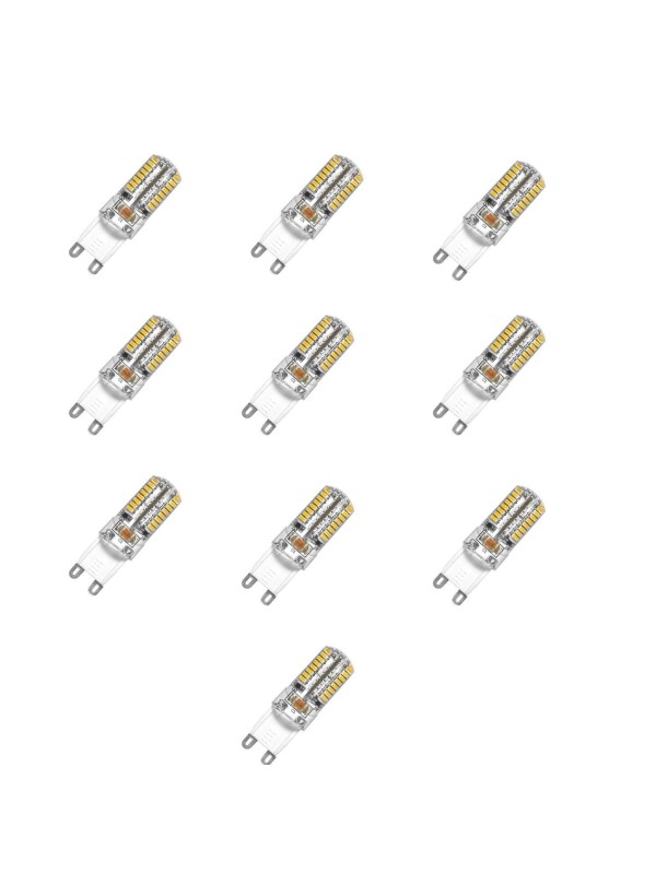 LED lambid G9 7W 230V 2500-3000K, 10 tk LED lambid G9 7W 230V 2500-3000K, 10 tk