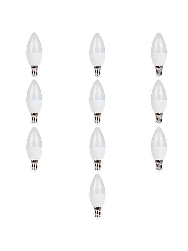 LED lambid E14 C37 7W DW 4000K, 10tk LED lambid E14 C37 7W DW 4000K, 10tk