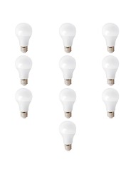 LED lambid E27 A60 9W WW 3000K, 10tk