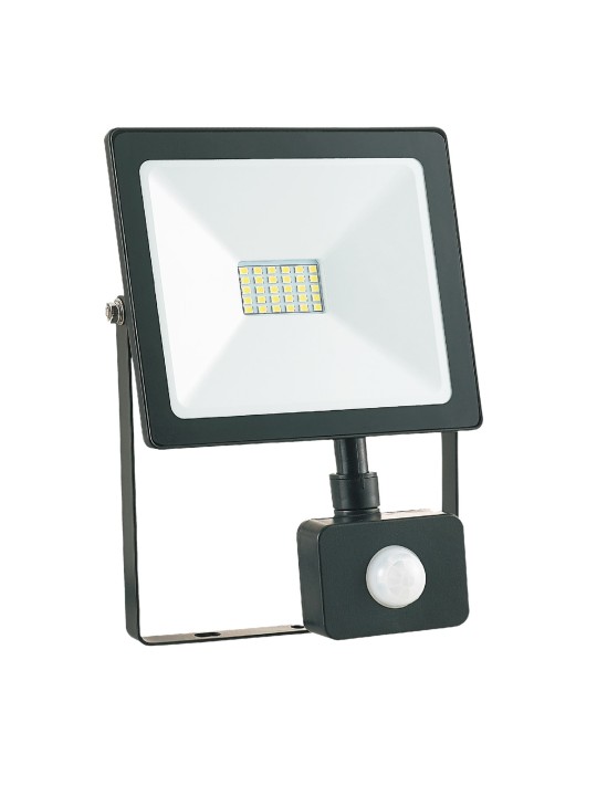 LED floodsensor light 140mm↔*194mm*25mm, 20W, 230V, 4000-4500K IP 65