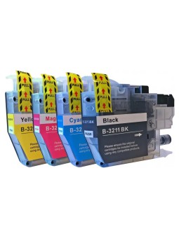 G&G analoog tindikassett Brother LC3211 Multi pack