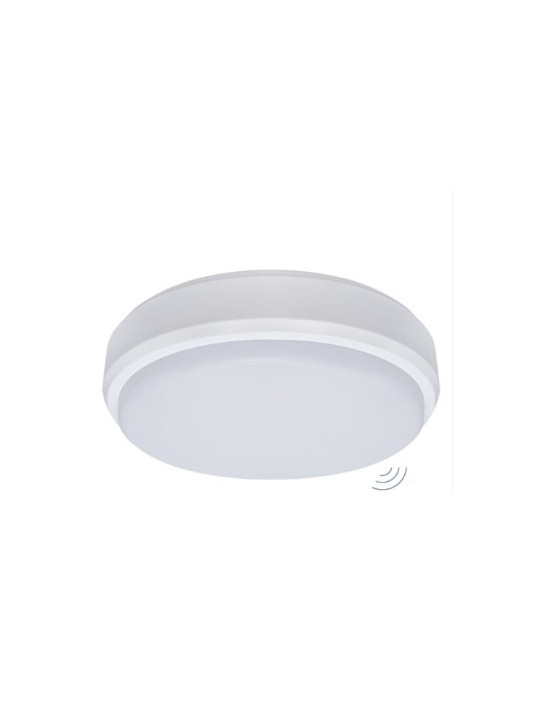 LED Proof luminaire with sensor 15W DW IP65 4000-4500K