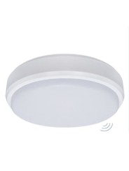 LED Proof luminaire with sensor 20W DW IP65 4000-4500K