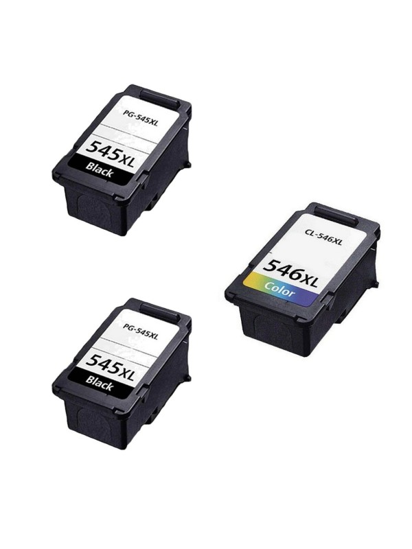 Canon (X2) PG-545XL (X1) CL-546XL BK/C/M/Y чернильный картридж Dore аналог комплект 3 шт