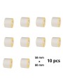 Šiluminės etiketės 58 mm x 80 mm, core 40 mm, 2000 vnt set 10 pcs
