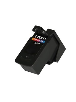 Static Control analoog tindikassett Canon CL-511 Tri-Colour C/M/Y 2...