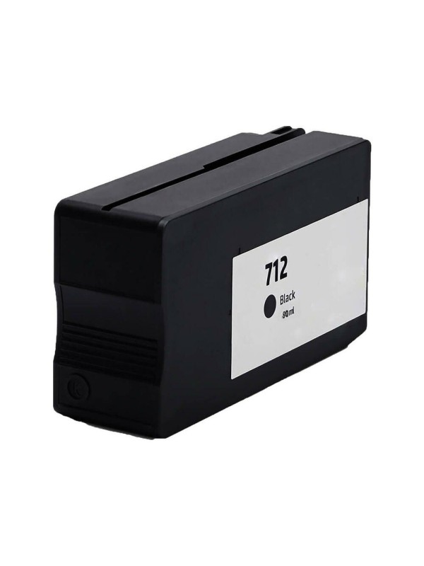HP 712XL 3ED71A BK mustekasetti Dore yhteensopiva HP 712XL 3ED71A BK mustekasetti Dore yhteensopiva