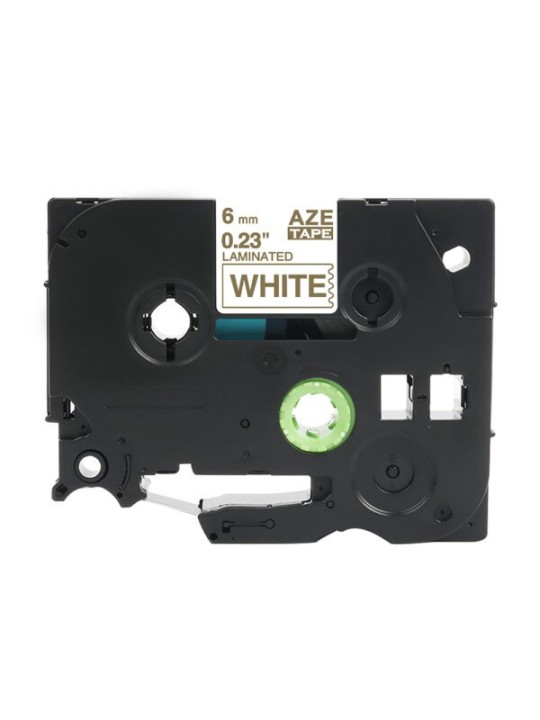 Brother TZe-214 TZe214 etikečių juosta kasetė Dore analoginė