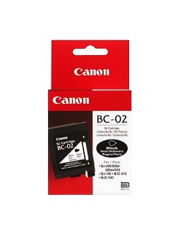 Canon BC-02 BC02 0881A002 BK tintes kasetne