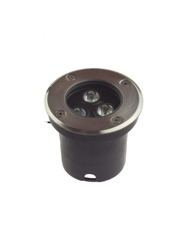 LED Underground lights Ø100mm*88↕mm, 3x1W, 230V, IP65 LED Underground lights Ø100mm*88↕mm, 3x1W, 230V, IP65