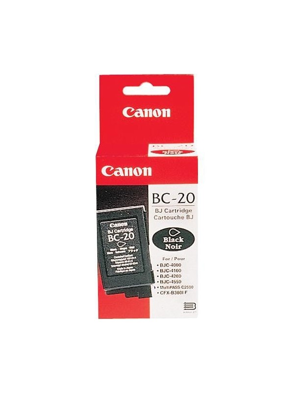 Canon tindikassett BC-20 BC20 BK Canon tindikassett BC-20 BC20 BK