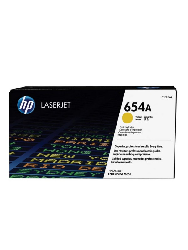 HP 654A CF332A Y HP 654A CF332A Y