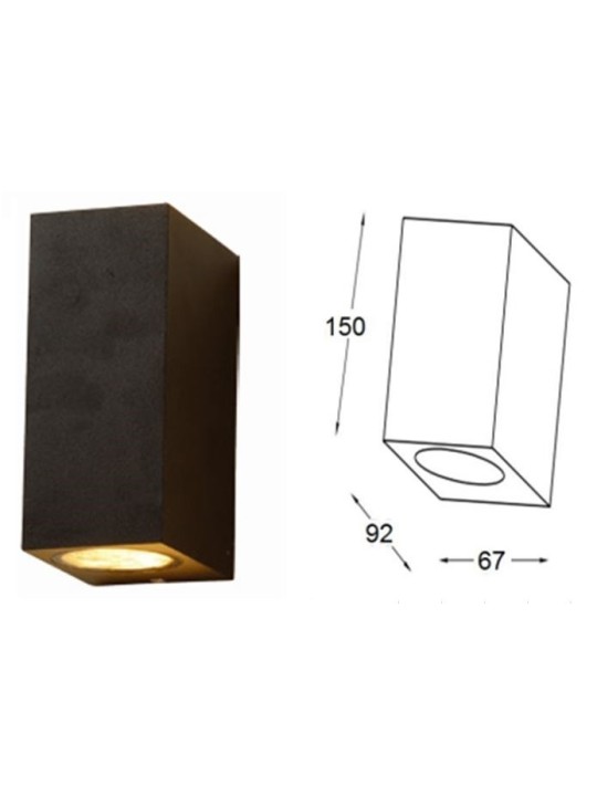 copy of LED Wall-013 (GU10) luminaire