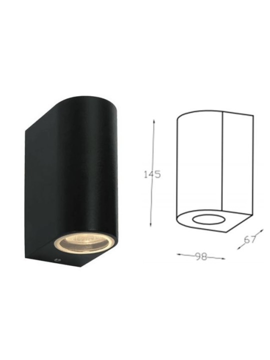 copy of LED Wall-012 (GU10) luminaire