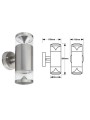copy of copy of LED rūsas sienas lampa 2x1w 4000-4500K