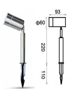 LED Wall-004 (GU10) luminaire