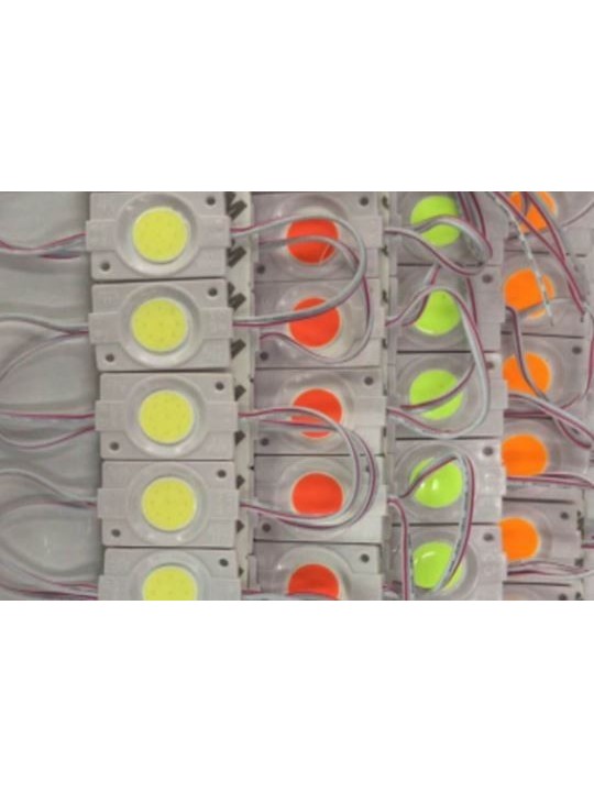 LED 2.4W green CW COB module