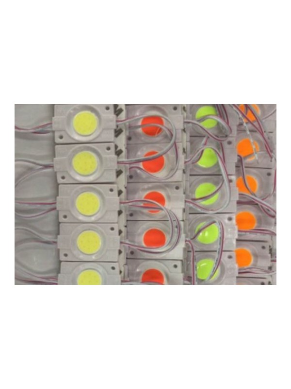 LED 2.4W yellow CW COB модуль