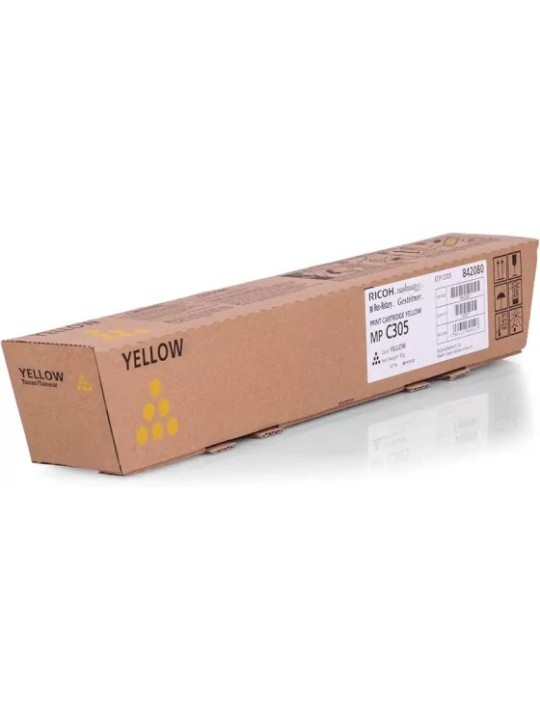 Ricoh MP C305E 842080/841597 841601 Y